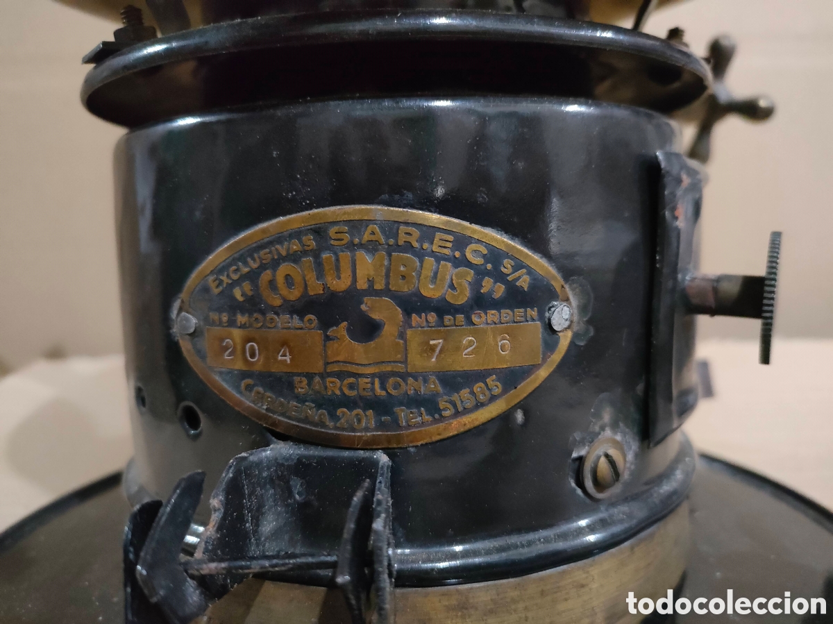Antig&uuml;edades: Lampara Petromax antiguo - Foto 4