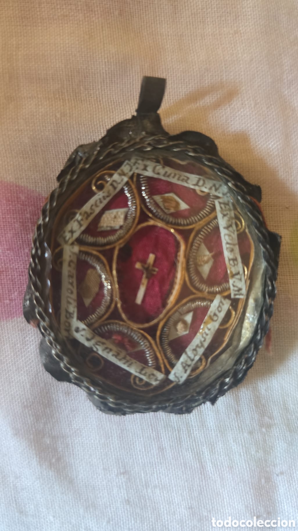 Antig&uuml;edades: Relicarios antiguos del siglo XIX. Plata