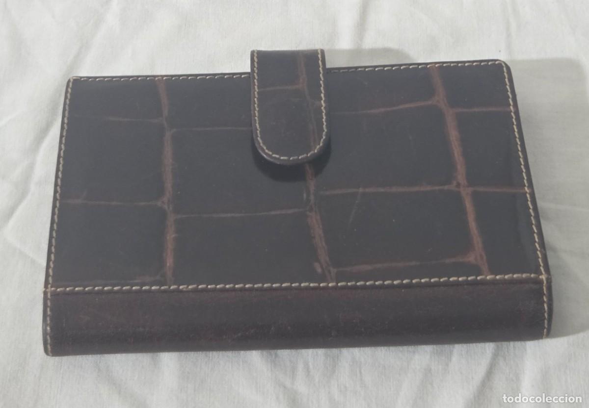 Antig&uuml;edades: Bolso cartera de piel de cocodrilo - Foto 2