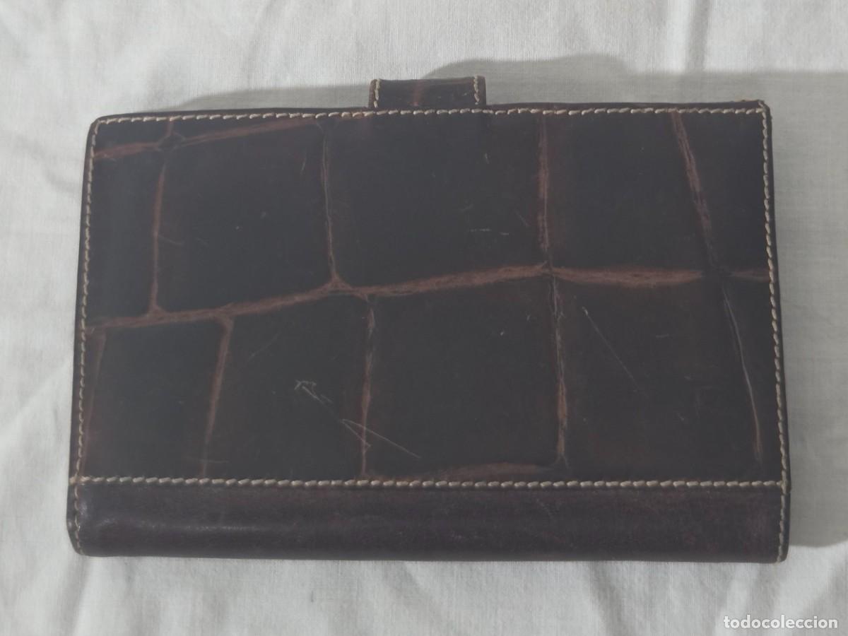 Antig&uuml;edades: Bolso cartera de piel de cocodrilo - Foto 6