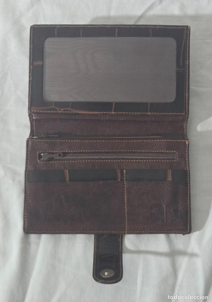 Antig&uuml;edades: Bolso cartera de piel de cocodrilo - Foto 8