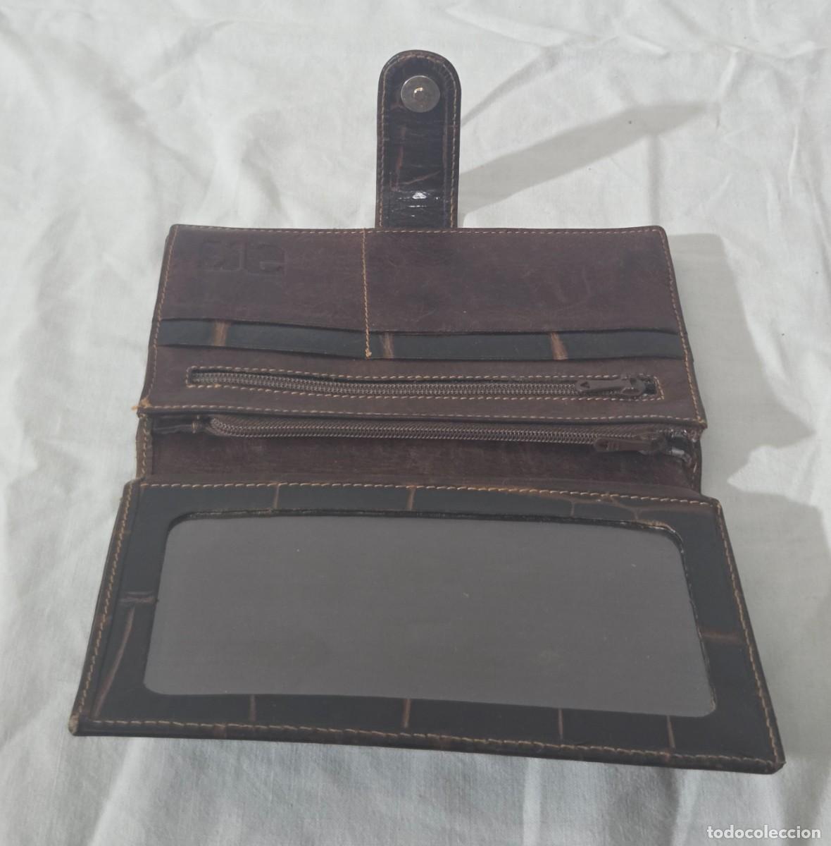 Antig&uuml;edades: Bolso cartera de piel de cocodrilo - Foto 10