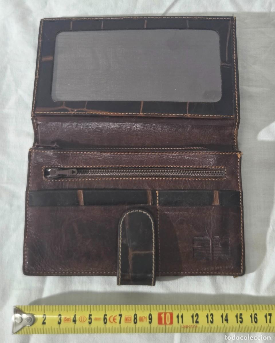 Antig&uuml;edades: Bolso cartera de piel de cocodrilo - Foto 11