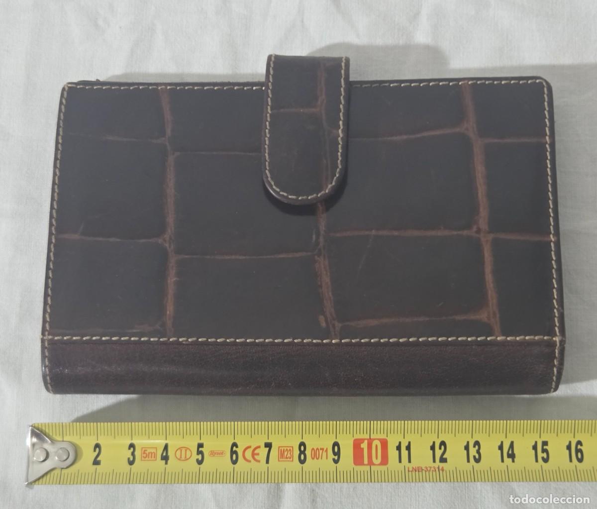 Antig&uuml;edades: Bolso cartera de piel de cocodrilo - Foto 13