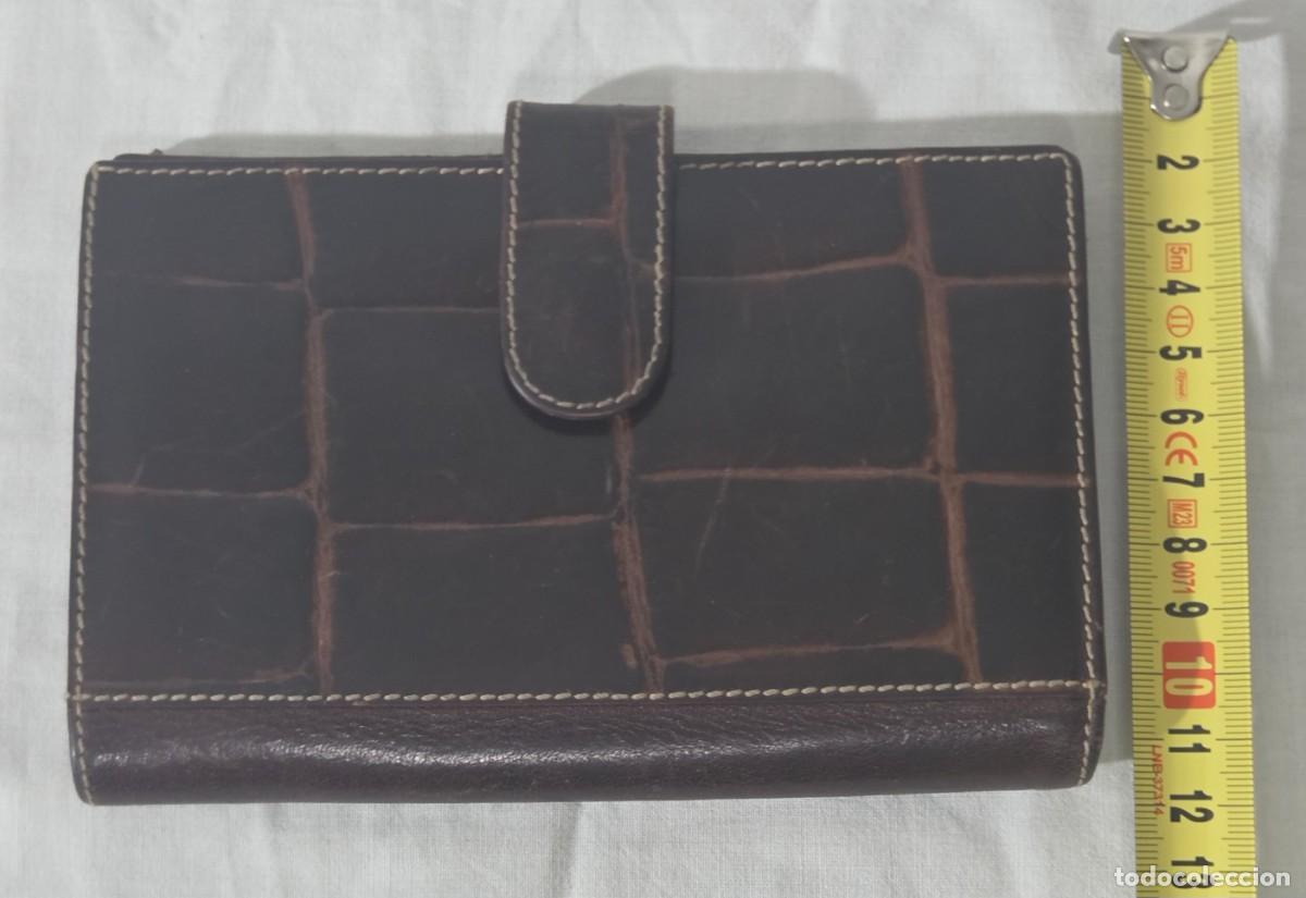Antig&uuml;edades: Bolso cartera de piel de cocodrilo - Foto 14