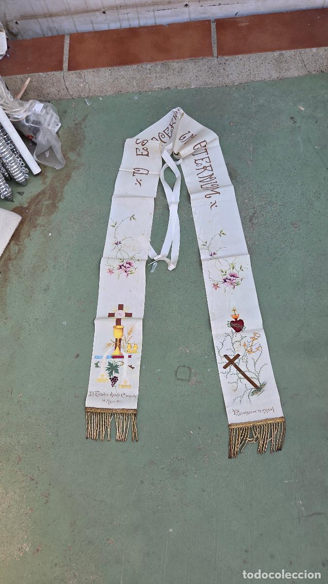 Antig&uuml;edades: tapete de ceremonia de iglesia