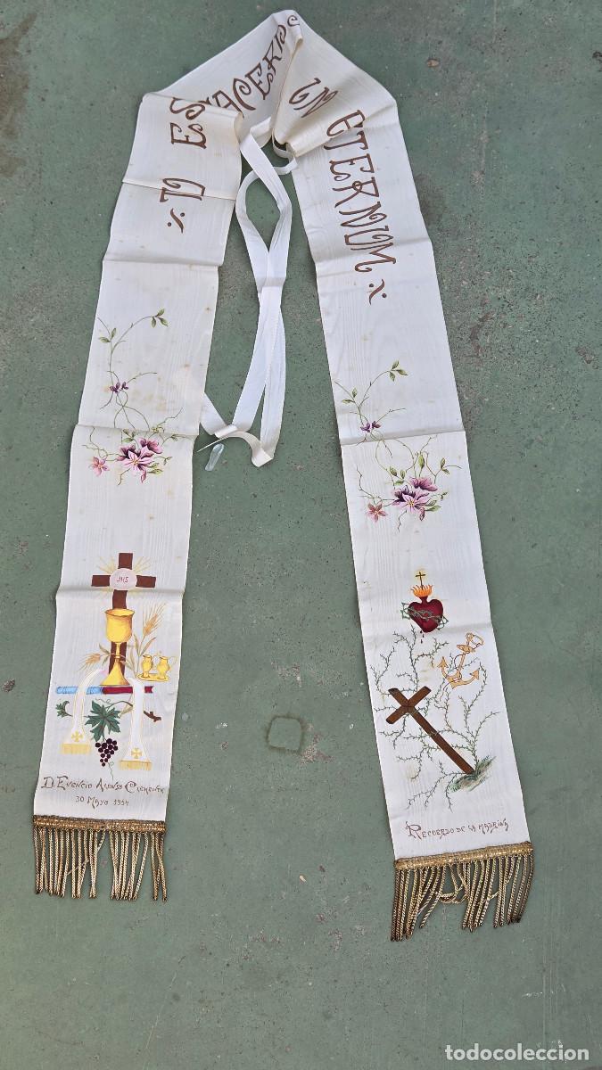 Antig&uuml;edades: tapete de ceremonia de iglesia - Foto 4