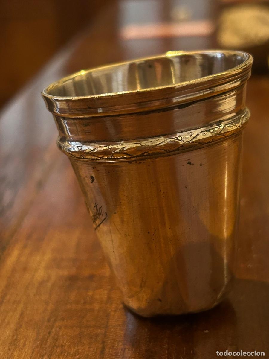 Antig&uuml;edades: Vasito peque&ntilde;o de plata - Foto 3