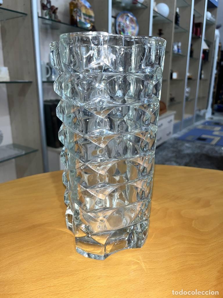 Antig&uuml;edades: JARR&Oacute;N DE CRISTAL TALLADO - Foto 3