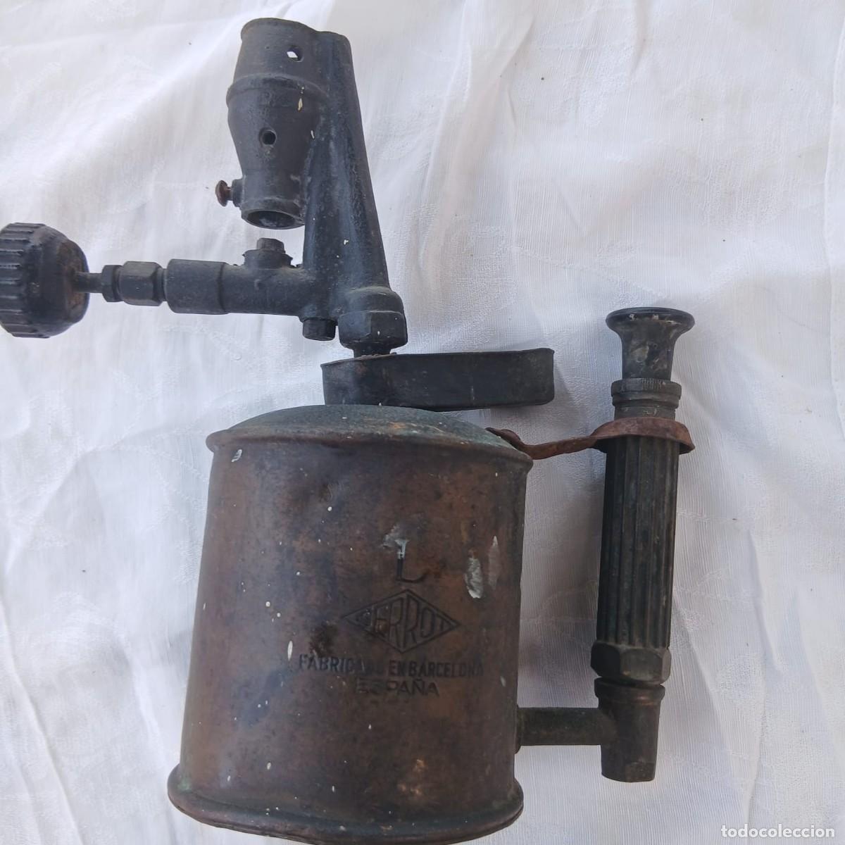 Antig&uuml;edades: Antiguo soplete marca Serrot