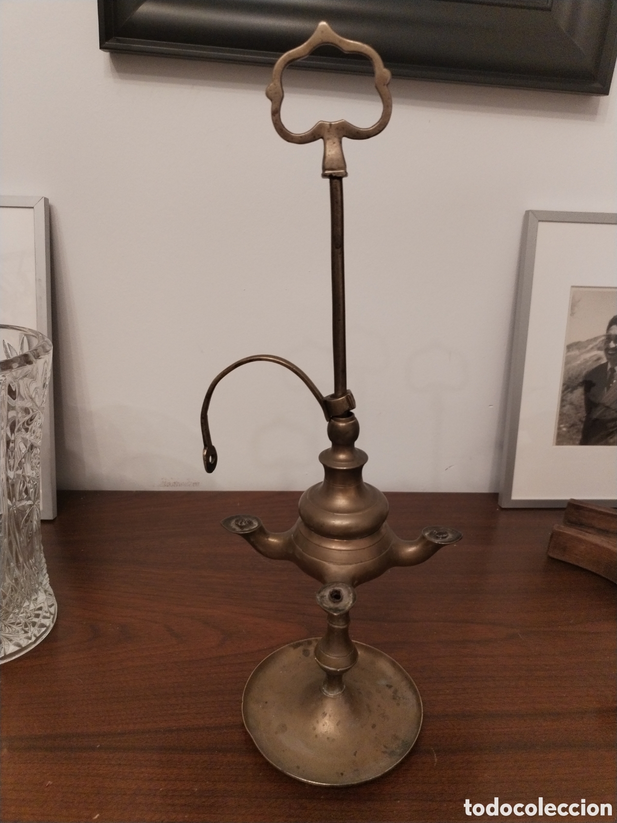 Antig&uuml;edades: Quinqu&eacute; de lat&oacute;n siglo XIX
