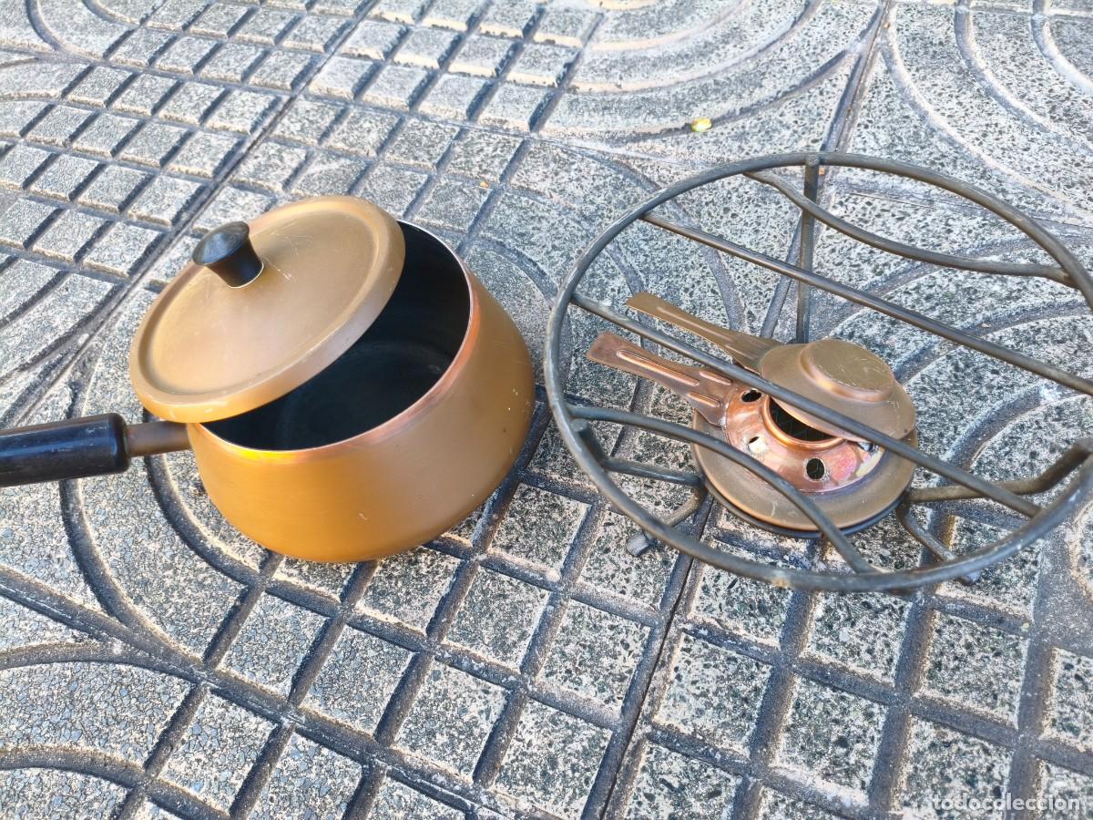 Antig&uuml;edades: Antigua fondue o calentador