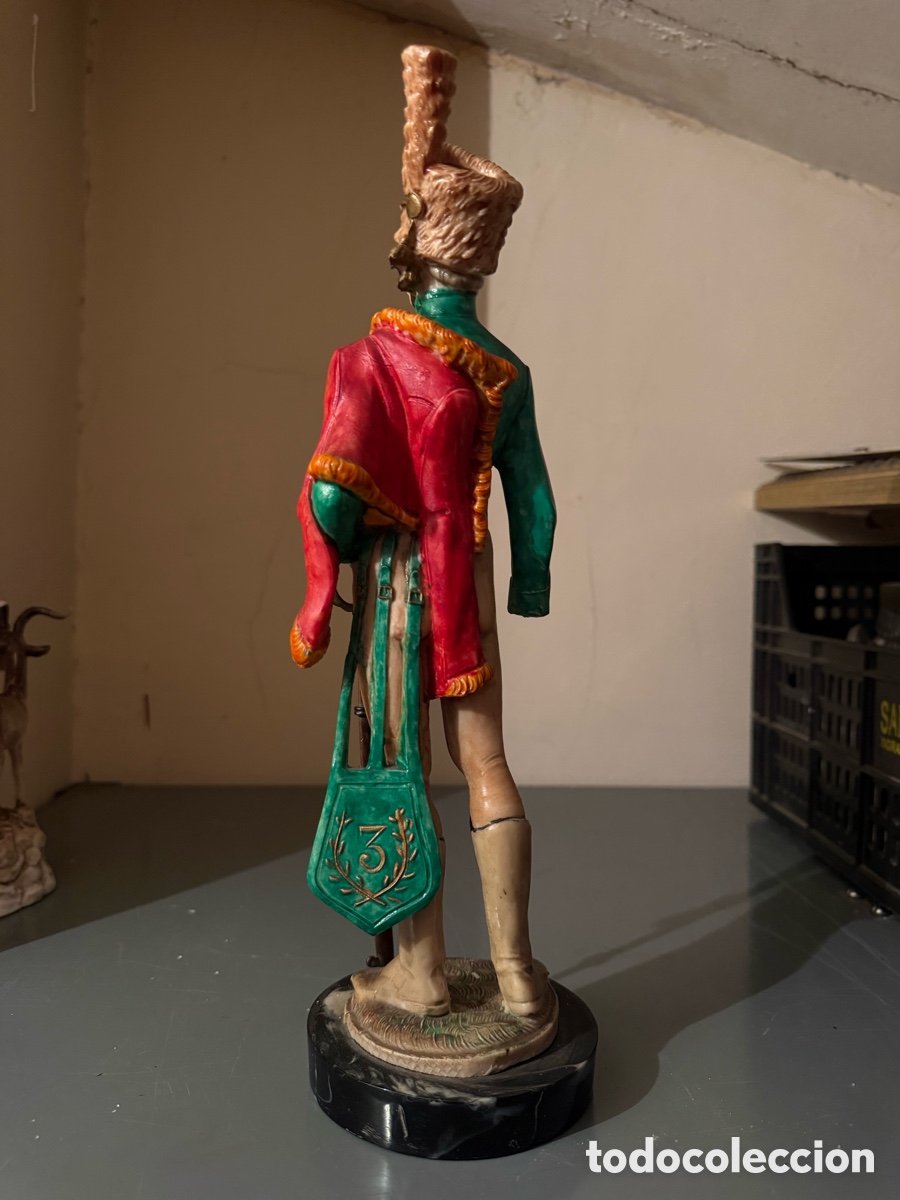 Antig&uuml;edades: Soldado de h&uacute;sar (uniforme verde) - Foto 3