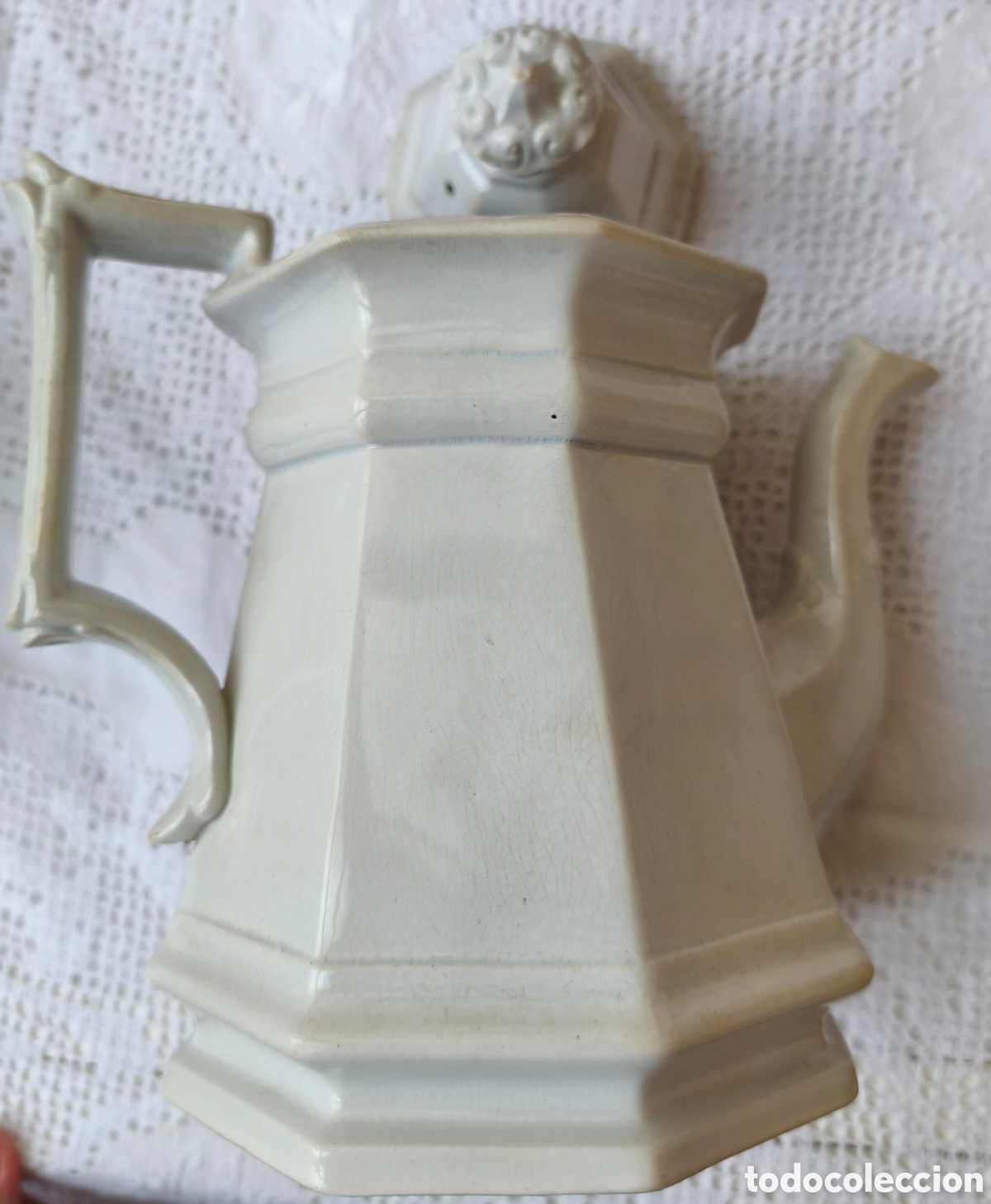 Antig&uuml;edades: Teteras inglesa W. Adams Imperial French Porcelain Siglo XIX