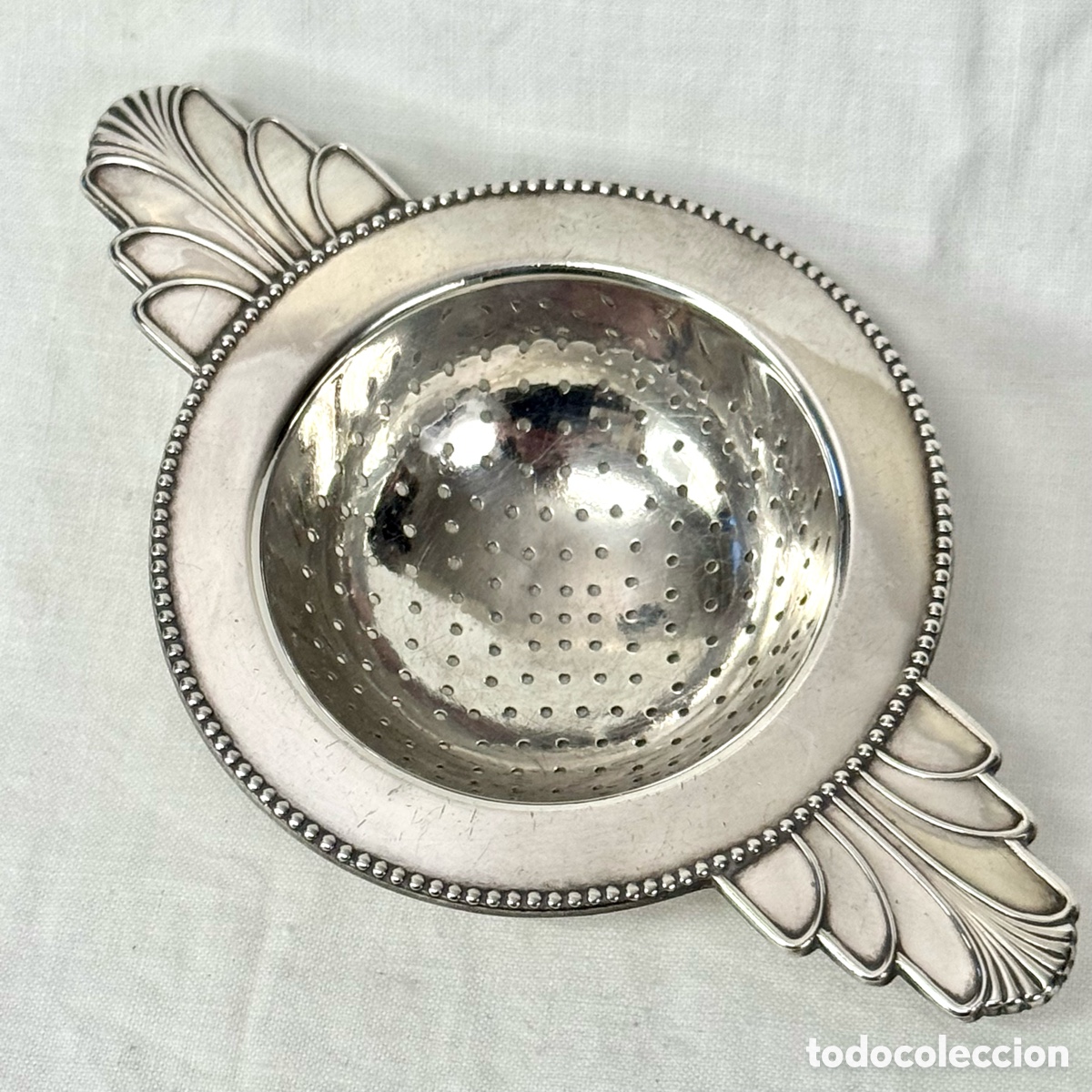 Antiquit&eacute;s: ANTIGUO FILTRO COLADOR TE CAFE ART NOUVEAU DECO WMF P. S. XX