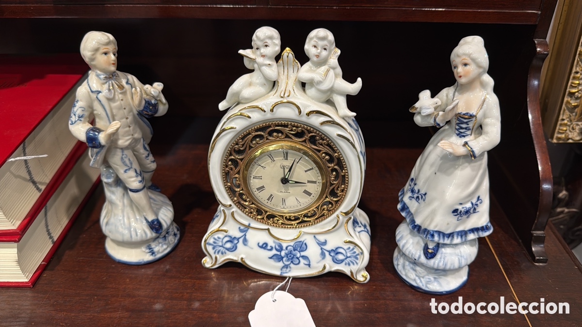 Antig&uuml;edades: RELOJ LANDEX CON FIGURAS