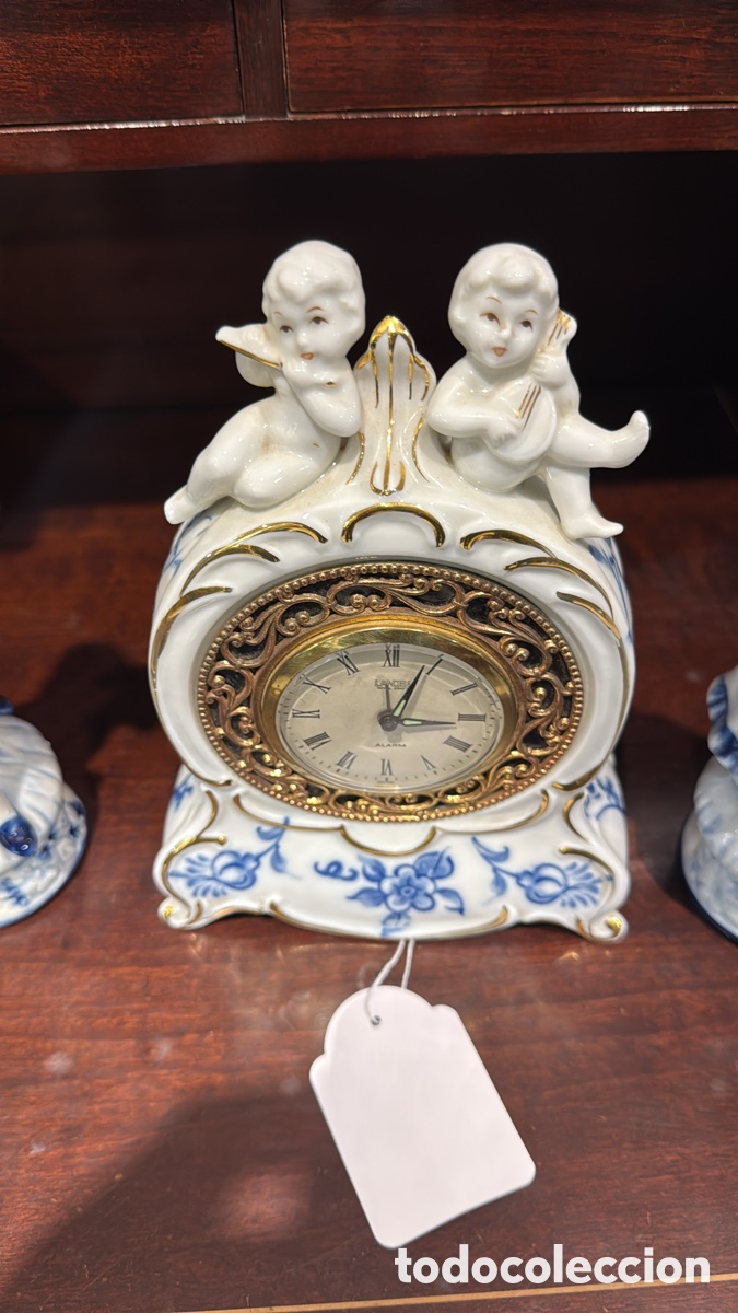Antig&uuml;edades: RELOJ LANDEX CON FIGURAS - Foto 3