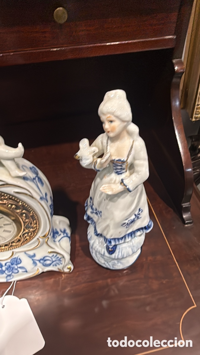 Antig&uuml;edades: RELOJ LANDEX CON FIGURAS - Foto 4