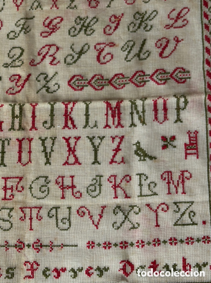 Antig&uuml;edades: GRAN ABECEDARIO FINALES SIGLO XIX - Foto 3