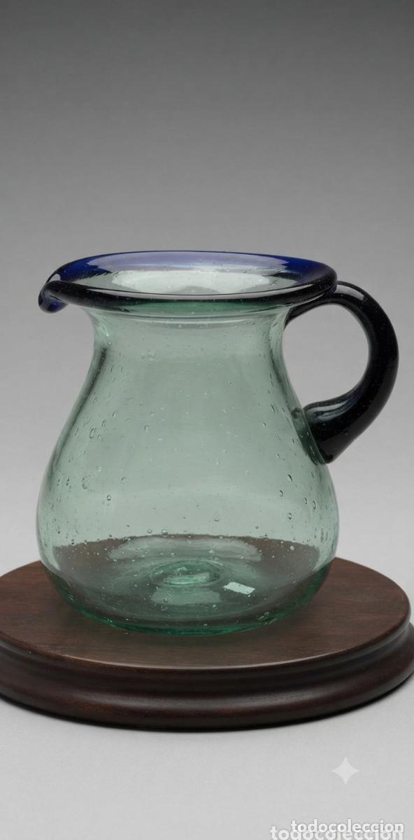 Antig&uuml;edades: JARRA DE AGUA DE Vidrio SOPLADO