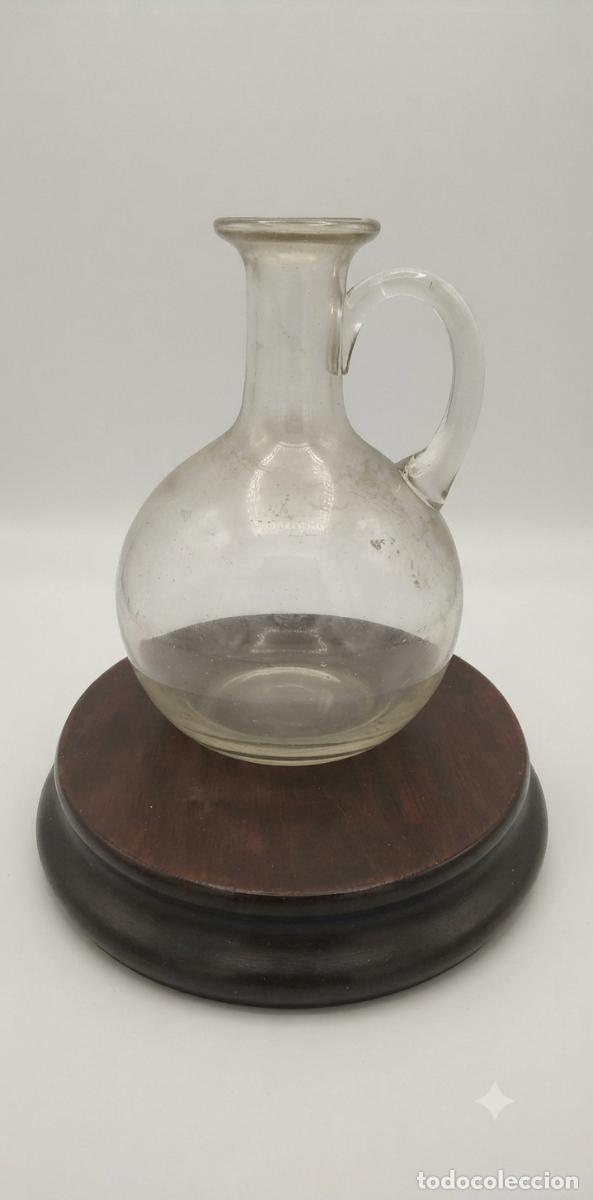 Antiques: ANTIGUA JARRA EN VIDRIO SOPLADO