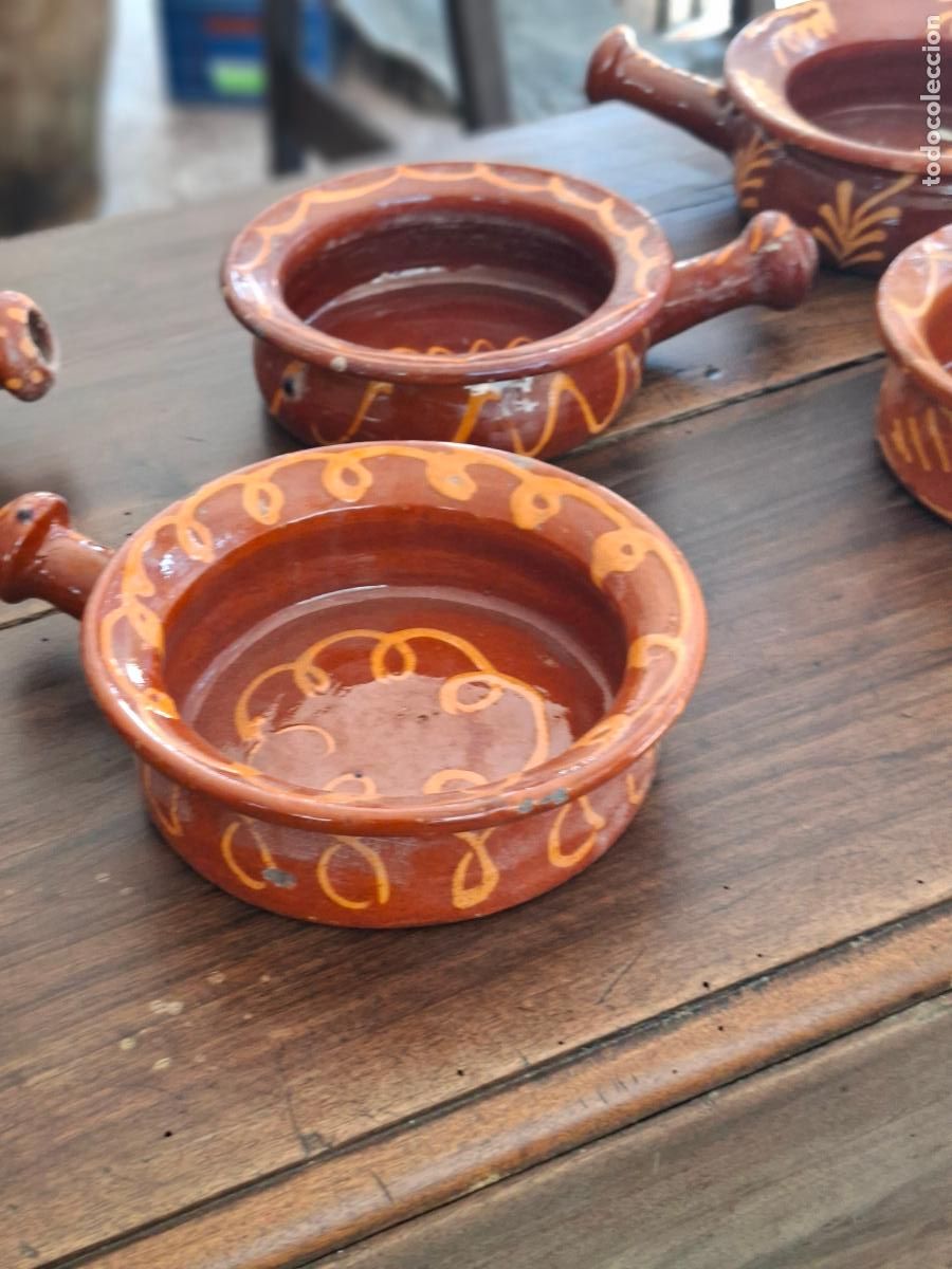 Antig&uuml;edades: ORINALES DE CAMA 6 DIFERENTES CERAMICA ORIGINAL