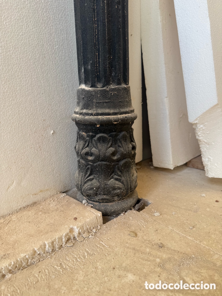 Antig&uuml;edades: Columna fundici&oacute;n art d&eacute;co - Foto 3