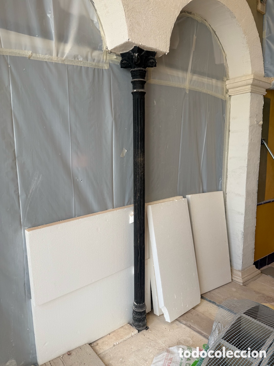 Antig&uuml;edades: Columna fundici&oacute;n art d&eacute;co