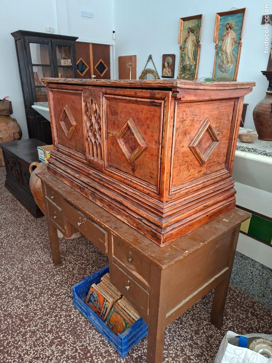 Antig&uuml;edades: CAIXA GOTIGA CATALANA ORIGINAL - Foto 3