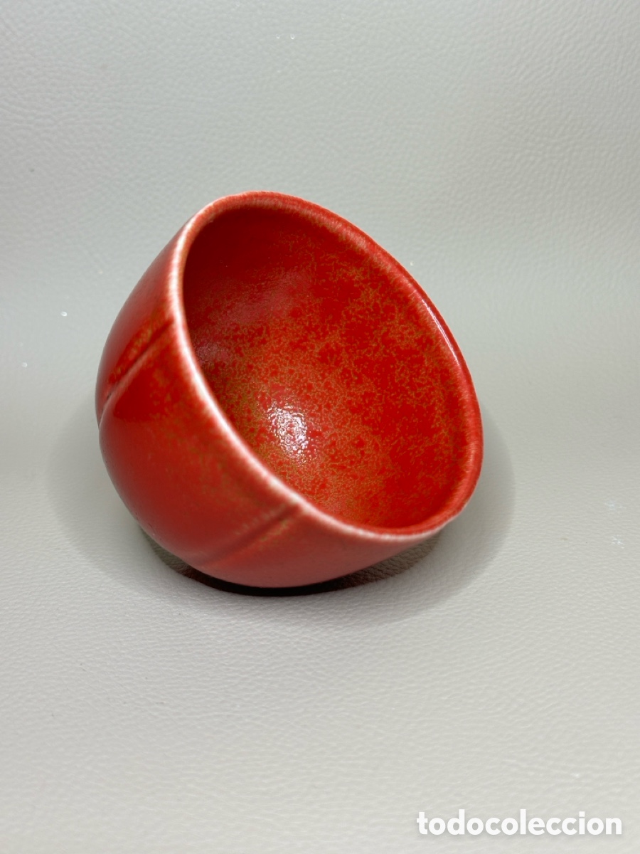 Antig&uuml;edades: Copa &rdquo;piel de naranja&rdquo;, estilo Kangxi, Rep&uacute;blica de China (principios del s. XX)