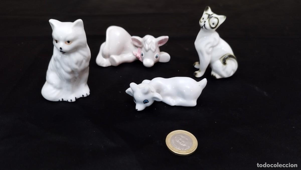 Antig&uuml;edades: Figuras de animales de porcelana