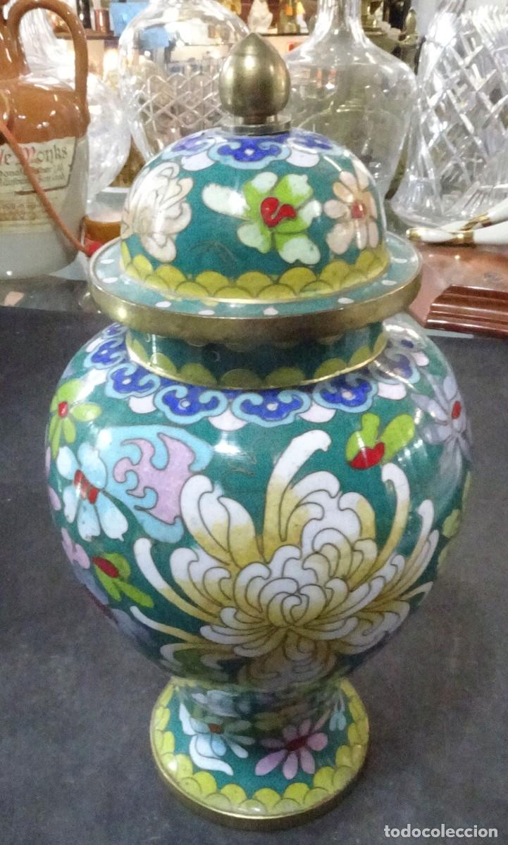 Antig&uuml;edades: TIBOR CLOISONNE CHINA SIGLO XX TECXX 513