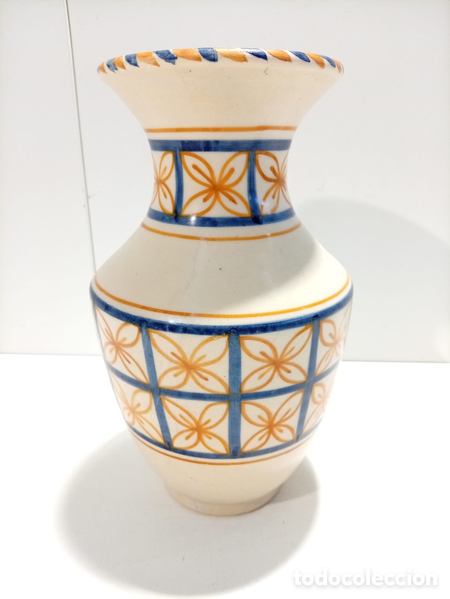 Antig&uuml;edades: . JARR&Oacute;N CENTRO FLORERO DE CER&Aacute;MICA ARTESANAL TALAVERA DE LA REINA