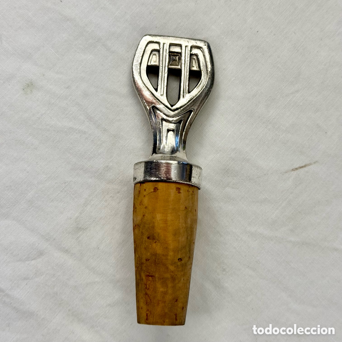 Antiquit&eacute;s: ANTIGUO TAPON H&C ART NOVEAU DECO P. S. XX BOTELLA CORCHO