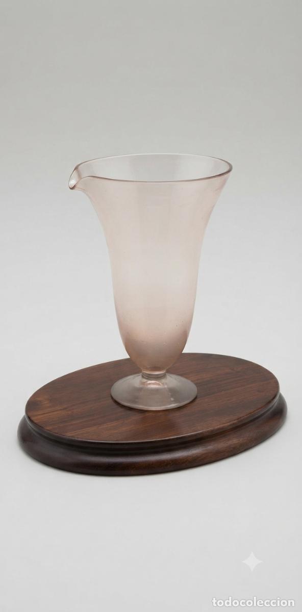 Antiguidades: ANTIGUO VASO EN VIDRIO SOPLADO