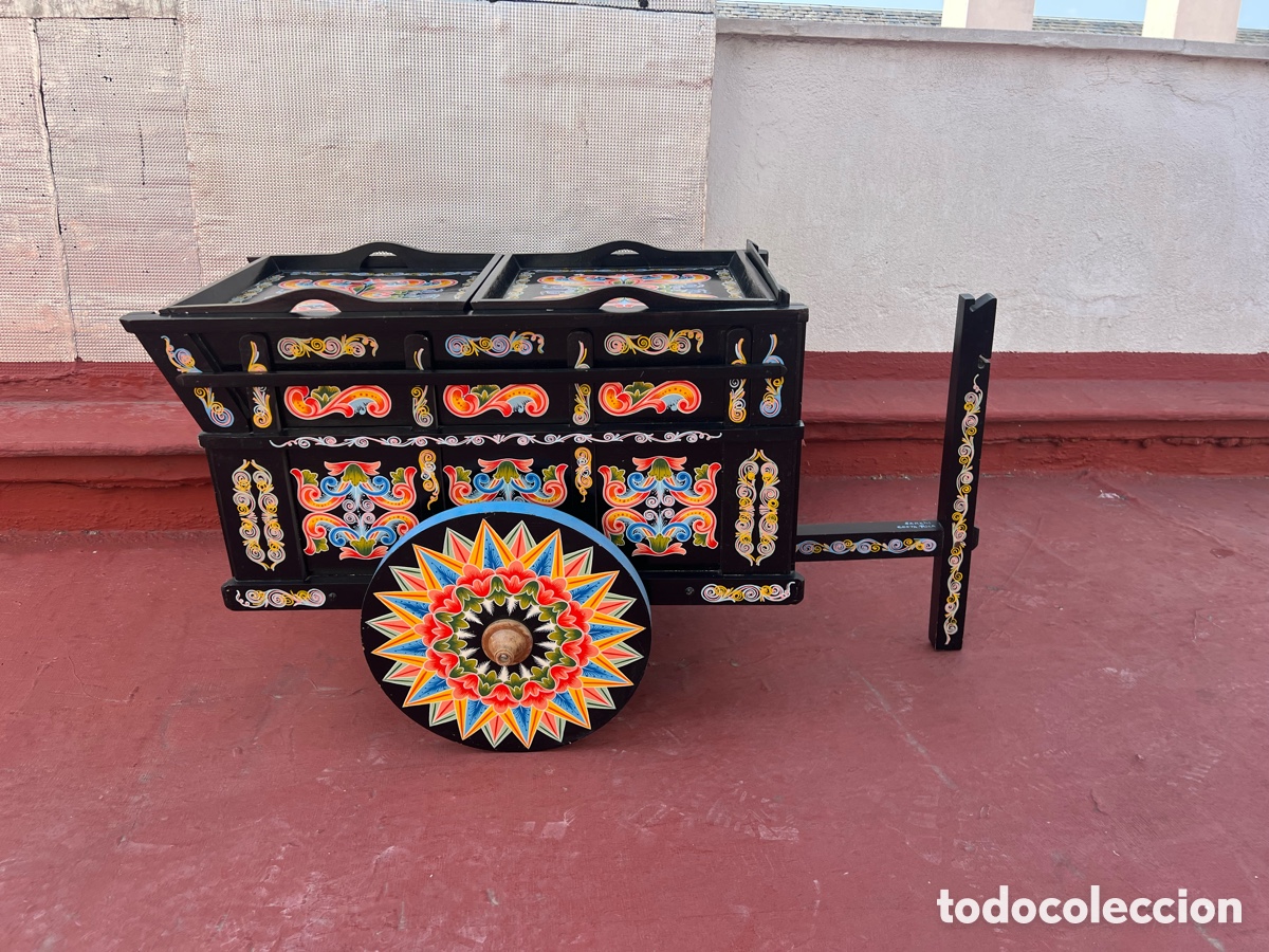 Antig&uuml;edades: Carreta Sarchi Costa Rica