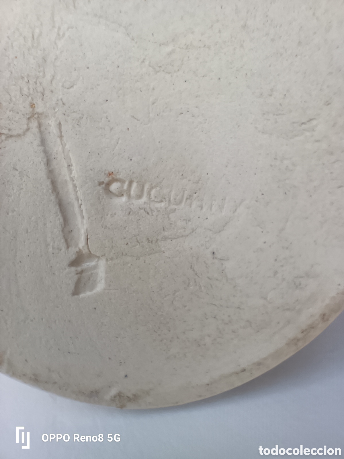 Antig&uuml;edades: Botella de gres cer&aacute;mico esmaltado, marca &rdquo;CUCURANY&rdquo; - Foto 2
