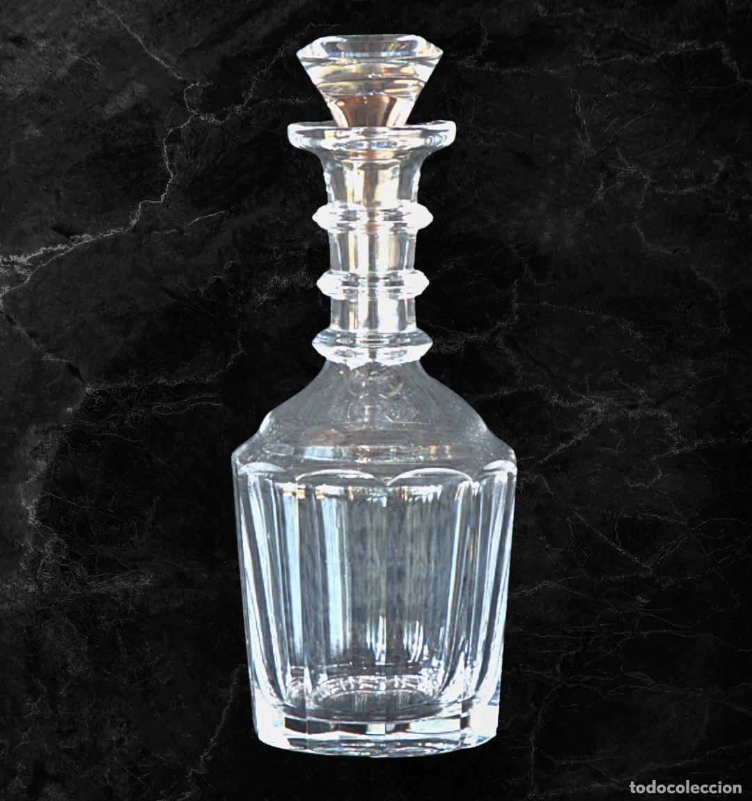 Antig&uuml;edades: Decantador de Licor de Lujo - Cristal Tallado - Sello Original _Paulino Salamanca-Madrid_ - Estilo G