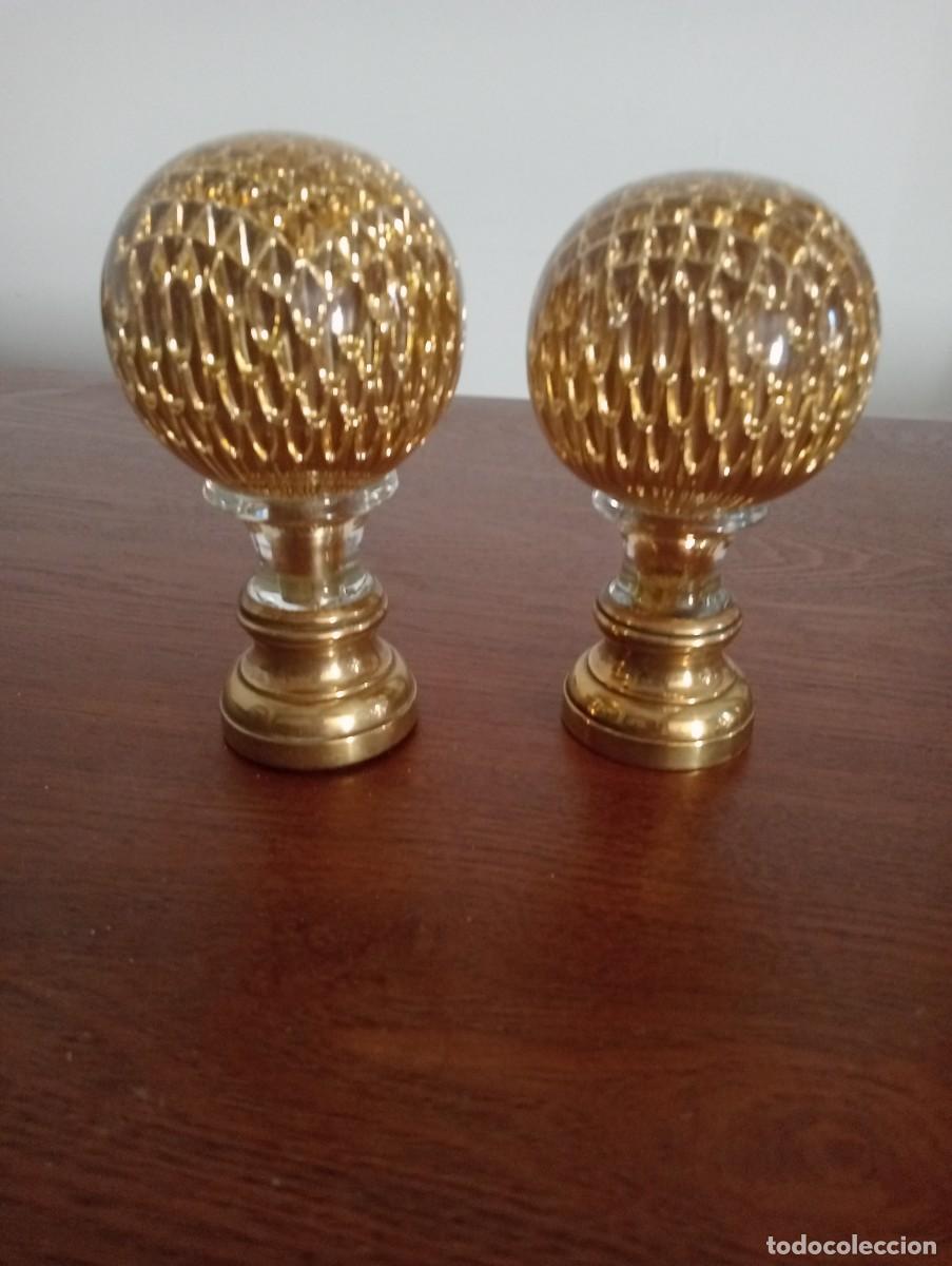 Antig&uuml;edades: Dos bolas aut&eacute;nticas de Baccarat
