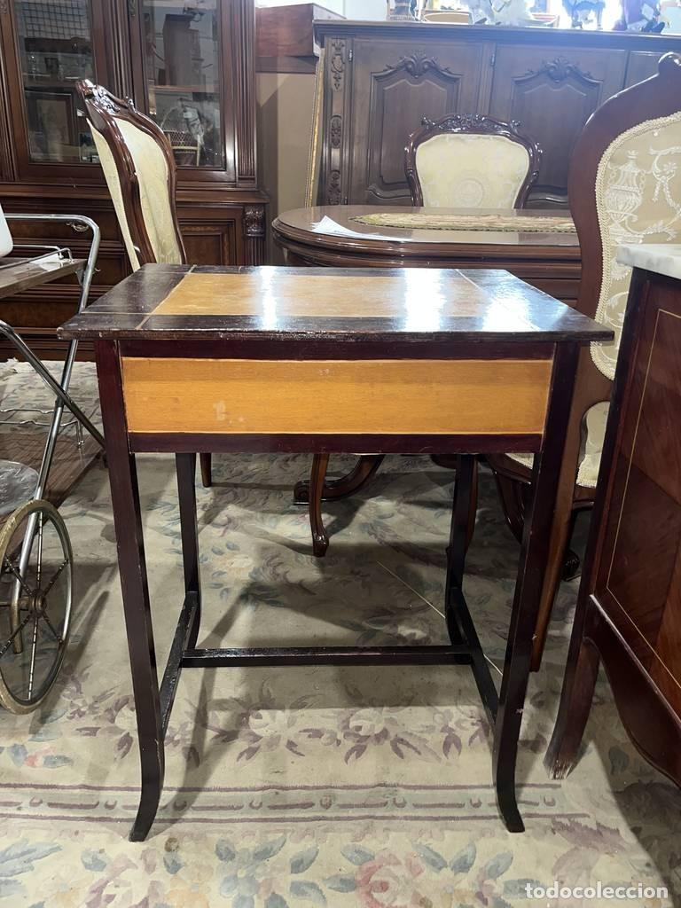Antig&uuml;edades: ANTIGUO COSTURERO CON ESPEJO - Foto 2