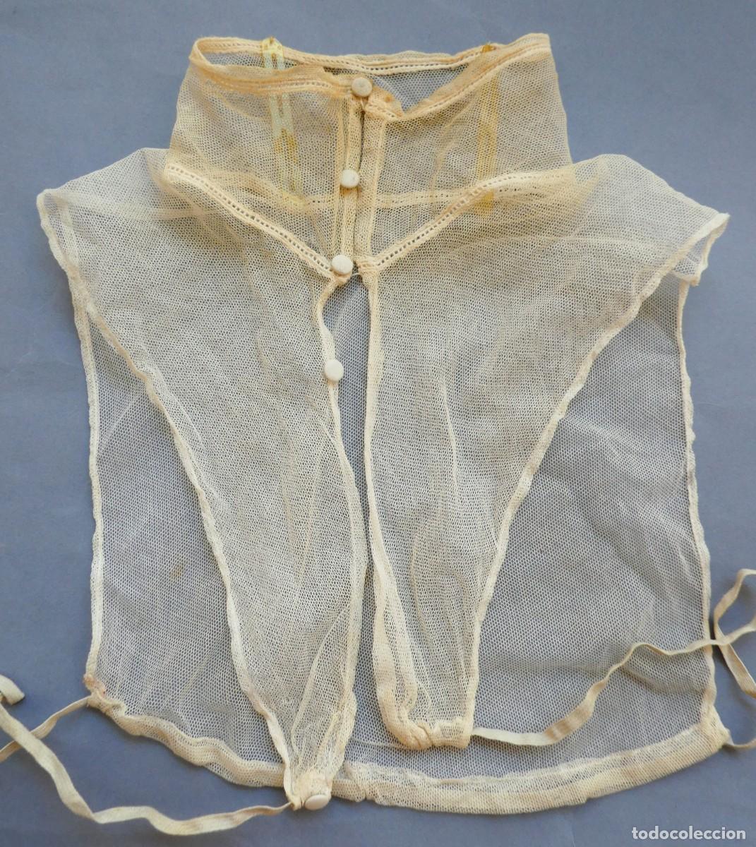 Antig&uuml;edades: FALSA CAMISA DE TUL S.XIX