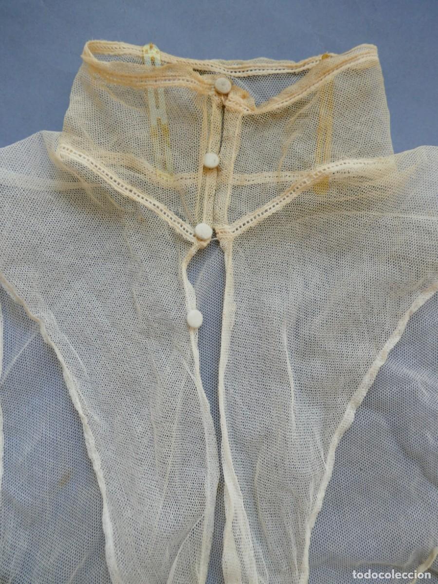 Antig&uuml;edades: FALSA CAMISA DE TUL S.XIX - Foto 2