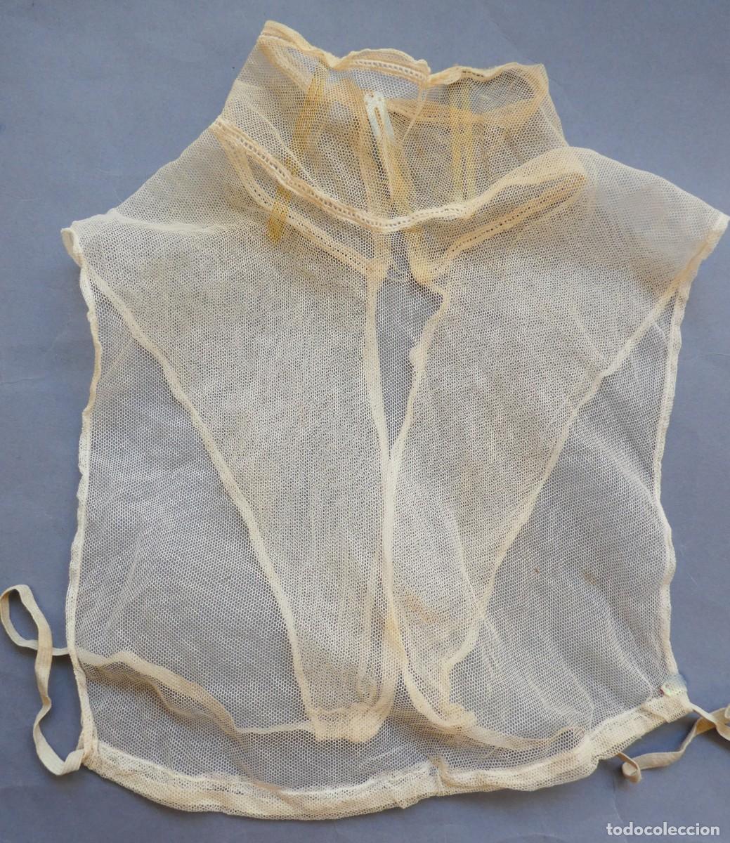 Antig&uuml;edades: FALSA CAMISA DE TUL S.XIX - Foto 3