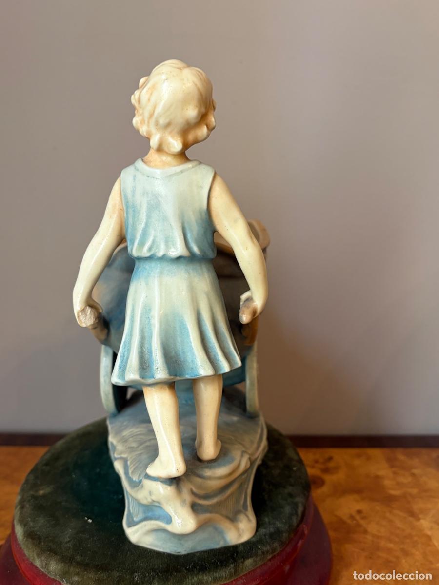 Antig&uuml;edades: Bernhard Bloch Figural Bowl - Foto 3