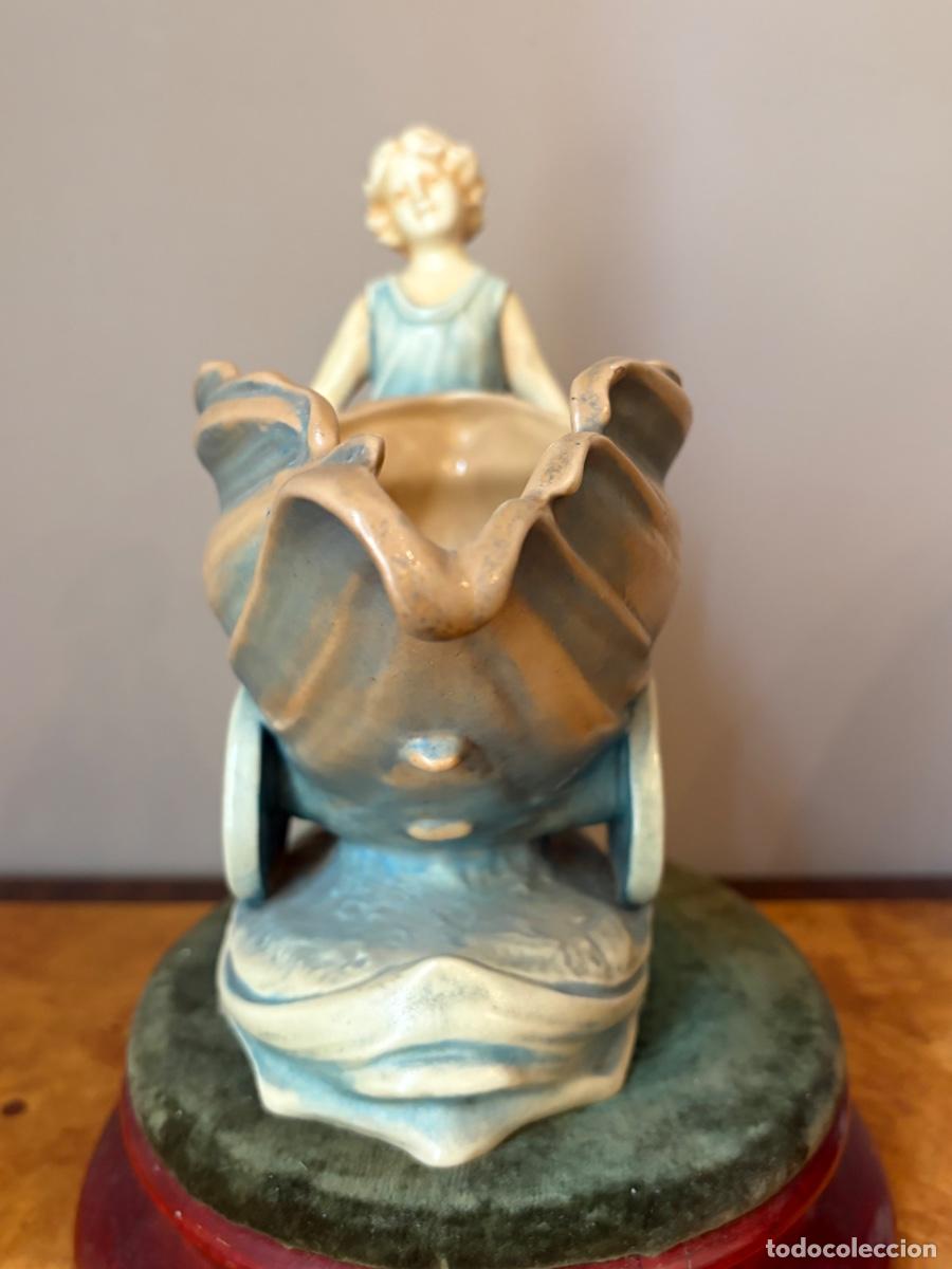 Antig&uuml;edades: Bernhard Bloch Figural Bowl - Foto 5