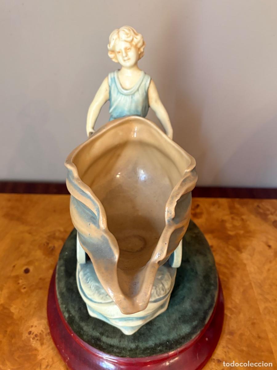 Antig&uuml;edades: Bernhard Bloch Figural Bowl - Foto 6