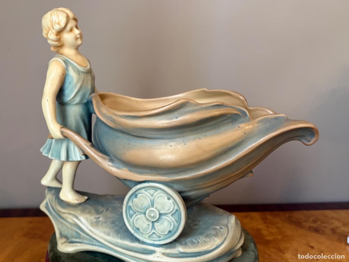 Antig&uuml;edades: Bernhard Bloch Figural Bowl - Foto 7