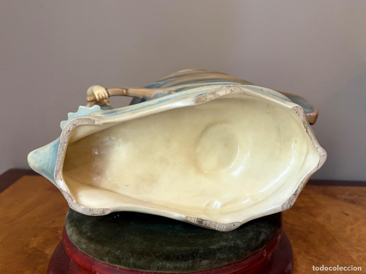 Antig&uuml;edades: Bernhard Bloch Figural Bowl - Foto 8