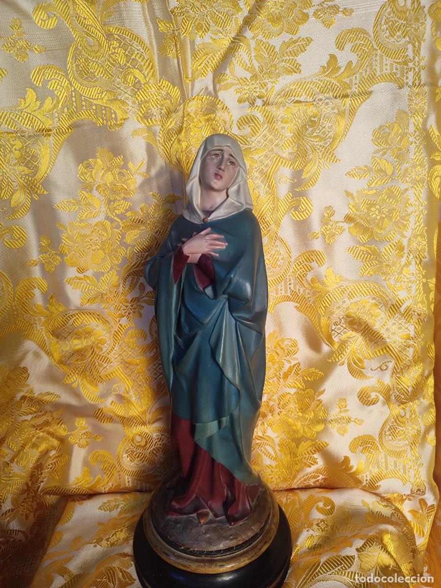 Antig&uuml;edades: Virgen dolorosa Olot primera &eacute;poca - Foto 2