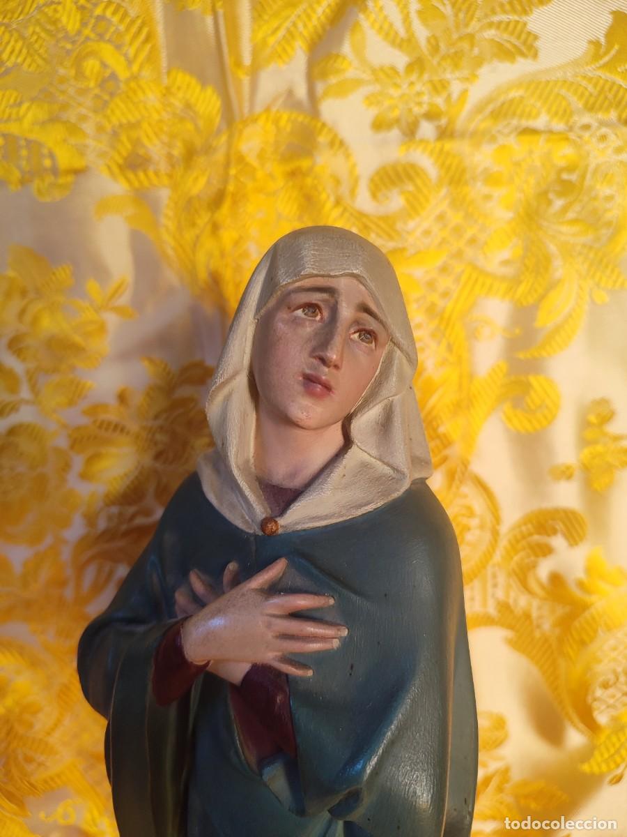 Antig&uuml;edades: Virgen dolorosa Olot primera &eacute;poca - Foto 3